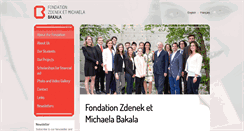 Desktop Screenshot of fondation-zmb.ch